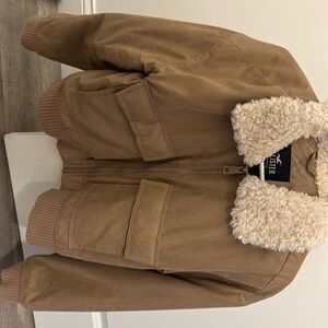 Hollister Women’s Sherpa Neck Jacket